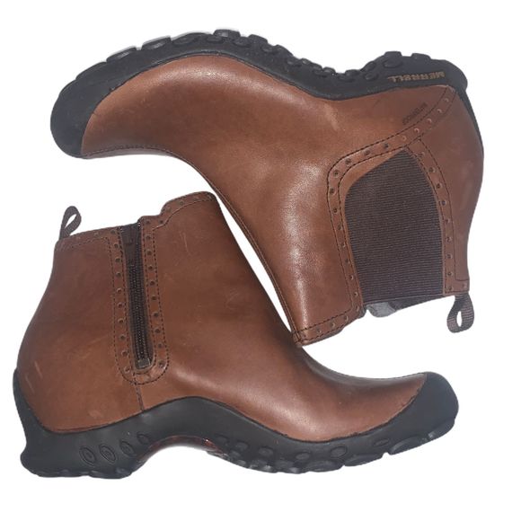 merrell boots brown